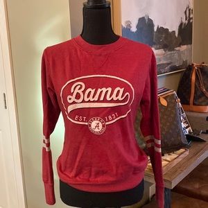 Women’s size small Alabama Crimson Tide crew sweatshirt.